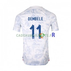 France Maillot avec flocage Dembele 11 Extérieur Coupe du Monde 2022 ,Homme MC
