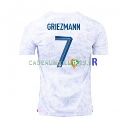France Maillot avec flocage Griezmann 7 Extérieur Coupe du Monde 2022 ,Homme MC