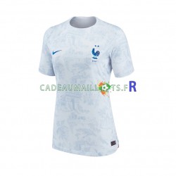 France Maillot avec flocage Extérieur Coupe du Monde 2022 ,Femme MC