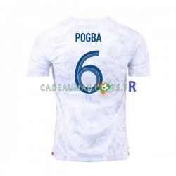 France Maillot avec flocage Pogba 6 Extérieur Coupe du Monde 2022 ,Homme MC