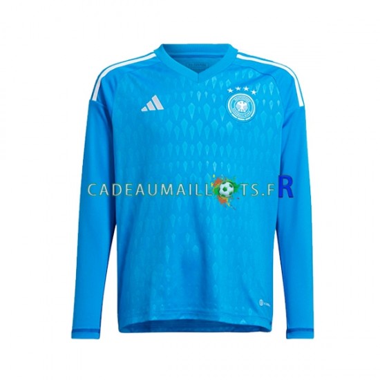 Allemagne Maillot avec flocage Gardien Domicile Coupe du Monde 2022 ,Homme MC