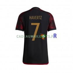 Allemagne Maillot avec flocage Havertz 7 Extérieur Coupe du Monde 2022 ,Homme MC