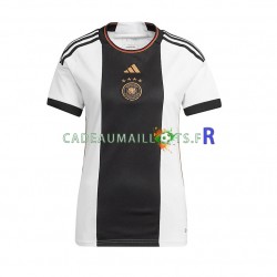 Allemagne Maillot avec flocage Domicile Coupe du Monde 2022 ,Femme MC