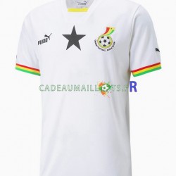 Ghana Maillot avec flocage Domicile Coupe du Monde 2022 ,Homme MC