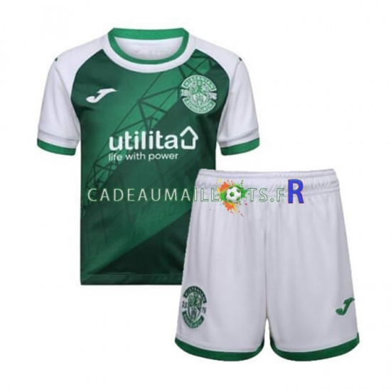 Hibernian Maillot avec flocage Domicile 2022-2023 ,Tenue Enfant MC