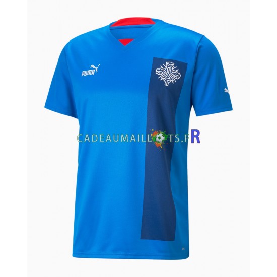 Islande Maillot avec flocage Domicile 2022 ,Homme MC