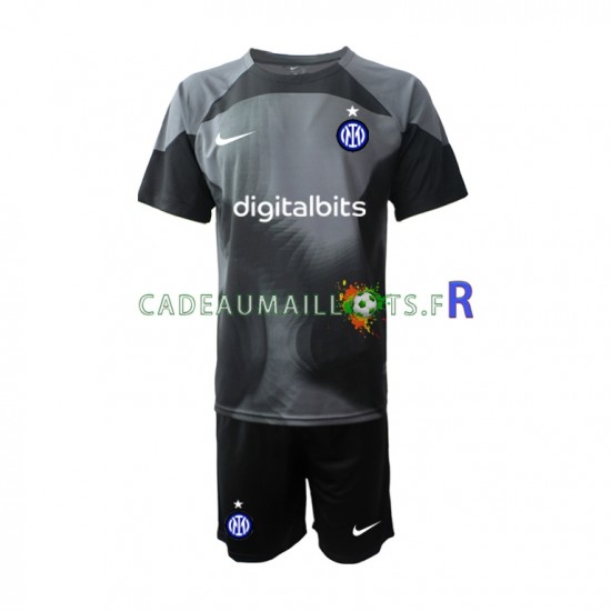 Inter Milan Maillot avec flocage Gardien Domicile 2022-2023 ,Tenue Enfant MC