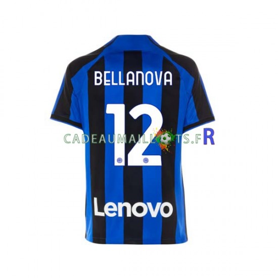 Inter Milan Maillot avec flocage Raoul Bellanova 12 Domicile 2022-2023 ,Homme MC