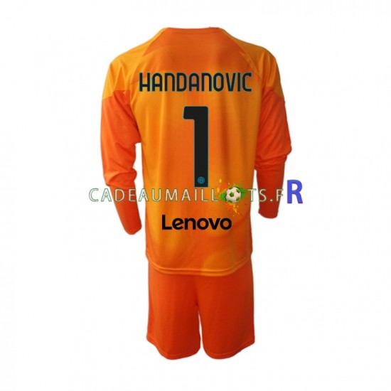 Inter Milan Maillot avec flocage Samir Handanovic 1 Gardien 4ème 2022-2023 ,Tenue Enfant ML