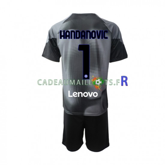 Inter Milan Maillot avec flocage Samir Handanovic 1 Gardien Domicile 2022-2023 ,Tenue Enfant MC