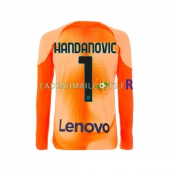 Inter Milan Maillot avec flocage Samir Handanovic 1 Gardien 4ème 2022-2023 ,Homme ML