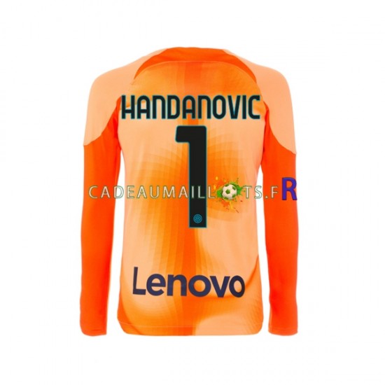 Inter Milan Maillot avec flocage Samir Handanovic 1 Gardien 4ème 2022-2023 ,Homme ML