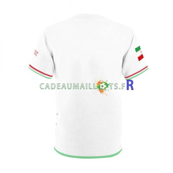 Iran Maillot avec flocage Domicile Coupe du Monde 2022 ,Homme MC