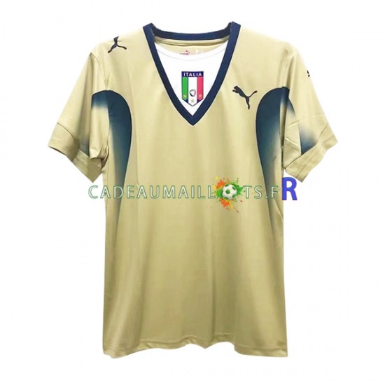 Italie Maillot avec flocage Gardien Rétro Domicile 2006 ,Homme MC