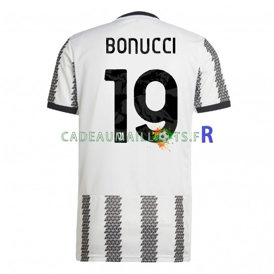 Juventus Maillot avec flocage Bonucci 19 Domicile 2022-2023 ,Homme MC