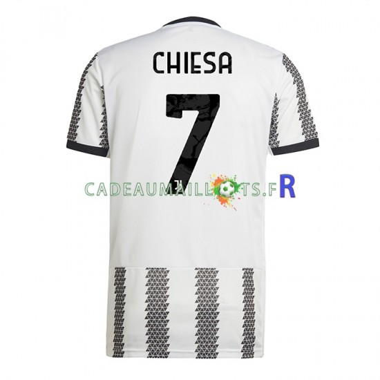 Juventus Maillot avec flocage Chiesa 7 Domicile 2022-2023 ,Homme MC