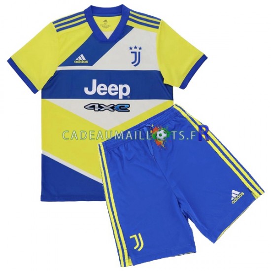 Juventus Maillot avec flocage 3ème 2021-2022 ,Tenue Enfant MC