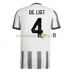 Juventus Maillot avec flocage De Ligt 4 Domicile 2022-2023 ,Homme MC