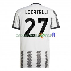 Juventus Maillot avec flocage Locatelli 27 Domicile 2022-2023 ,Homme MC
