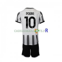 Juventus Maillot avec flocage Pogba 10 Domicile 2022-2023 ,Tenue Enfant MC Juventus Maillot avec flocage Pogba 10 Domicile 2022-2023 ,Tenue Enfant MC
