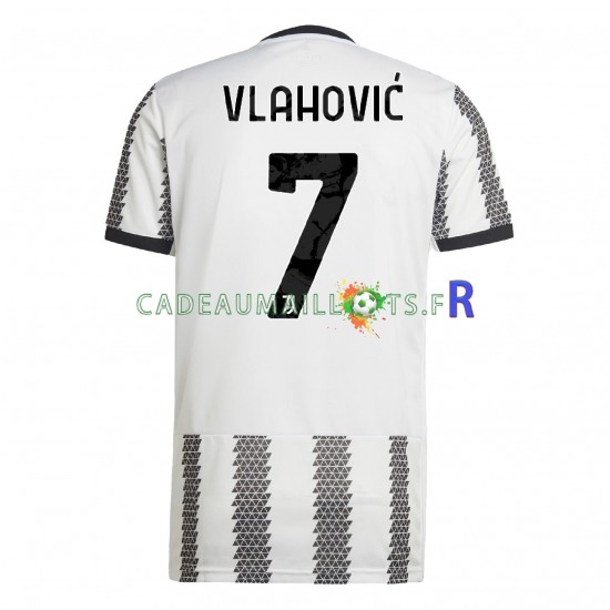 Juventus Maillot avec flocage Vlahovic 7 Domicile 2022-2023 ,Homme MC