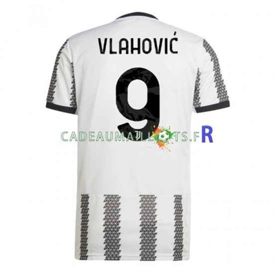 Juventus Maillot avec flocage Vlahovic 9 Domicile 2022-2023 ,Homme MC