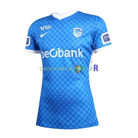 KRC Genk Maillot avec flocage Domicile 2021-2022 ,Homme MC