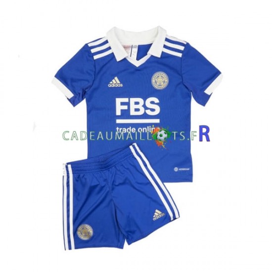 Leicester City Maillot avec flocage Domicile 2022-2023 ,Tenue Enfant MC