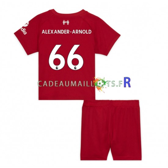 Liverpool Maillot avec flocage Alexander-Arnold 66 Domicile 2022-2023 ,Tenue Enfant MC