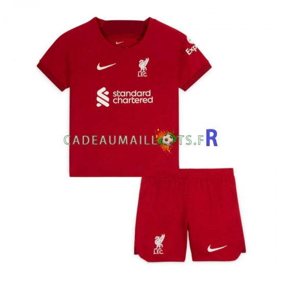 Liverpool Maillot avec flocage Domicile 2022-2023 ,Tenue Enfant MC