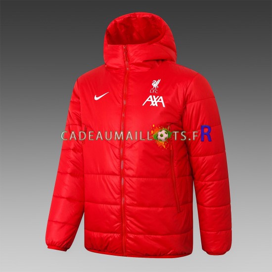 Liverpool Rouge Veste Rembourrée ,Homme