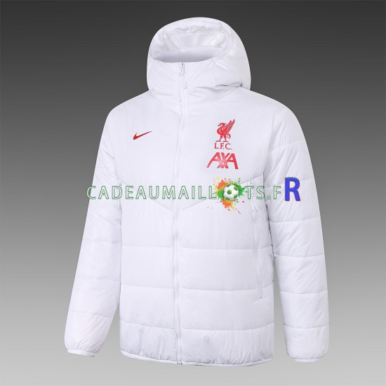 Liverpool Blanc Veste Rembourrée ,Homme