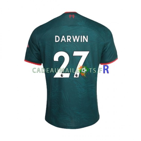 Liverpool Maillot avec flocage Darwin Nunez 27 3ème 2022-2023 ,Homme MC