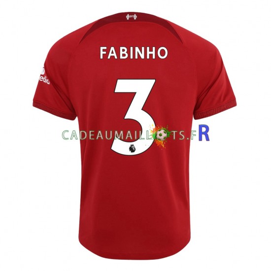 Liverpool Maillot avec flocage Fabinho 3 Domicile 2022-2023 ,Homme MC