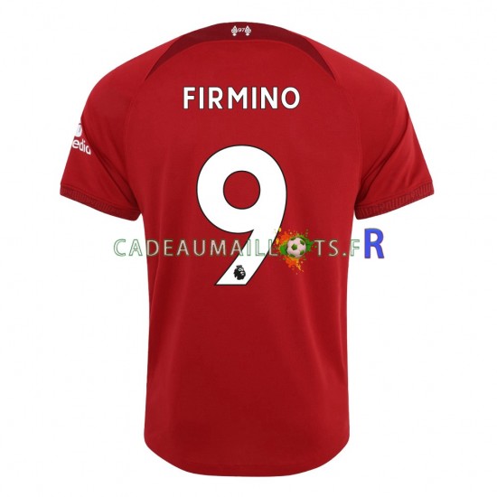 Liverpool Maillot avec flocage Firmino 9 Domicile 2022-2023 ,Homme MC