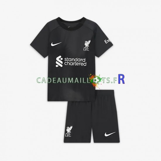 Liverpool Maillot avec flocage Gardien Extérieur 2022-2023 ,Tenue Enfant MC