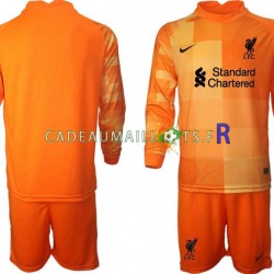 Liverpool Maillot avec flocage Gardien 4ème 2021-2022 ,Tenue Enfant ML