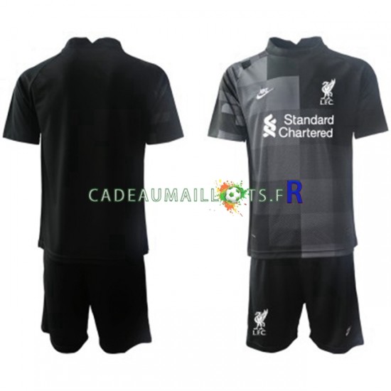 Liverpool Maillot avec flocage Gardien 3ème 2021-2022 ,Tenue Enfant MC