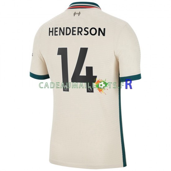 Liverpool Maillot avec flocage Henderson 14 Extérieur 2021-2022 ,Homme MC