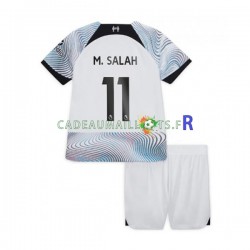 Liverpool Maillot avec flocage M.Salah 11 Extérieur 2022-2023 ,Tenue Enfant MC