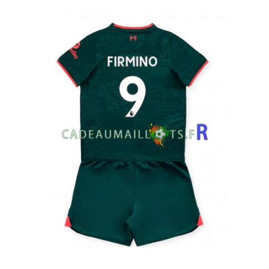 Liverpool Maillot avec flocage Roberto Firmino 9 3ème 2022-2023 ,Tenue Enfant MC