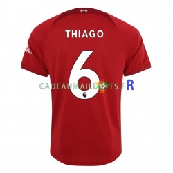 Liverpool Maillot avec flocage Thiago 6 Domicile 2022-2023 ,Homme MC