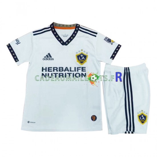 LA Galaxy Maillot avec flocage Domicile 2022-2023 ,Tenue Enfant MC