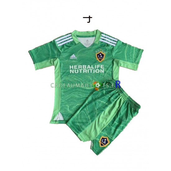 LA Galaxy Maillot avec flocage Gardien Domicile 2021-2022 ,Tenue Enfant MC