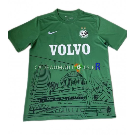 Maccabi Haifa Maillot avec flocage Commemorative Edition Domicile 2022-2023 ,Homme MC