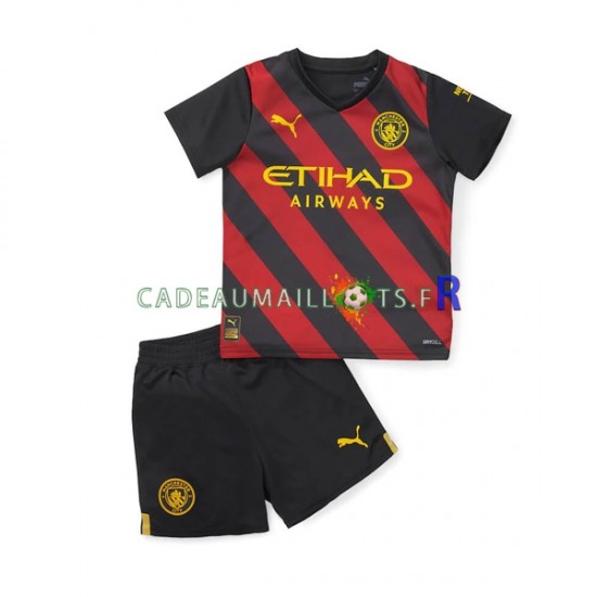 Manchester City Maillot avec flocage Extérieur 2022-2023 ,Tenue Enfant MC