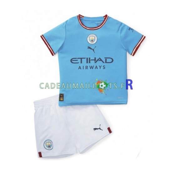 Manchester City Maillot avec flocage Domicile 2022-2023 ,Tenue Enfant MC