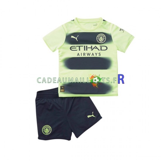 Manchester City Maillot avec flocage 3ème 2022-2023 ,Tenue Enfant MC