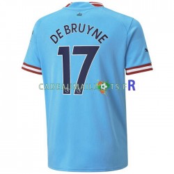 Manchester City Maillot avec flocage De Bruyne 17 Domicile 2022-2023 ,Homme MC
