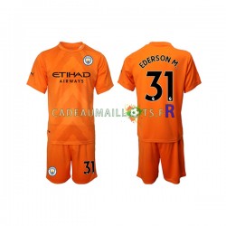 Manchester City Maillot avec flocage Ederson M. 31 Gardien 3ème 2022-2023 ,Tenue Enfant MC